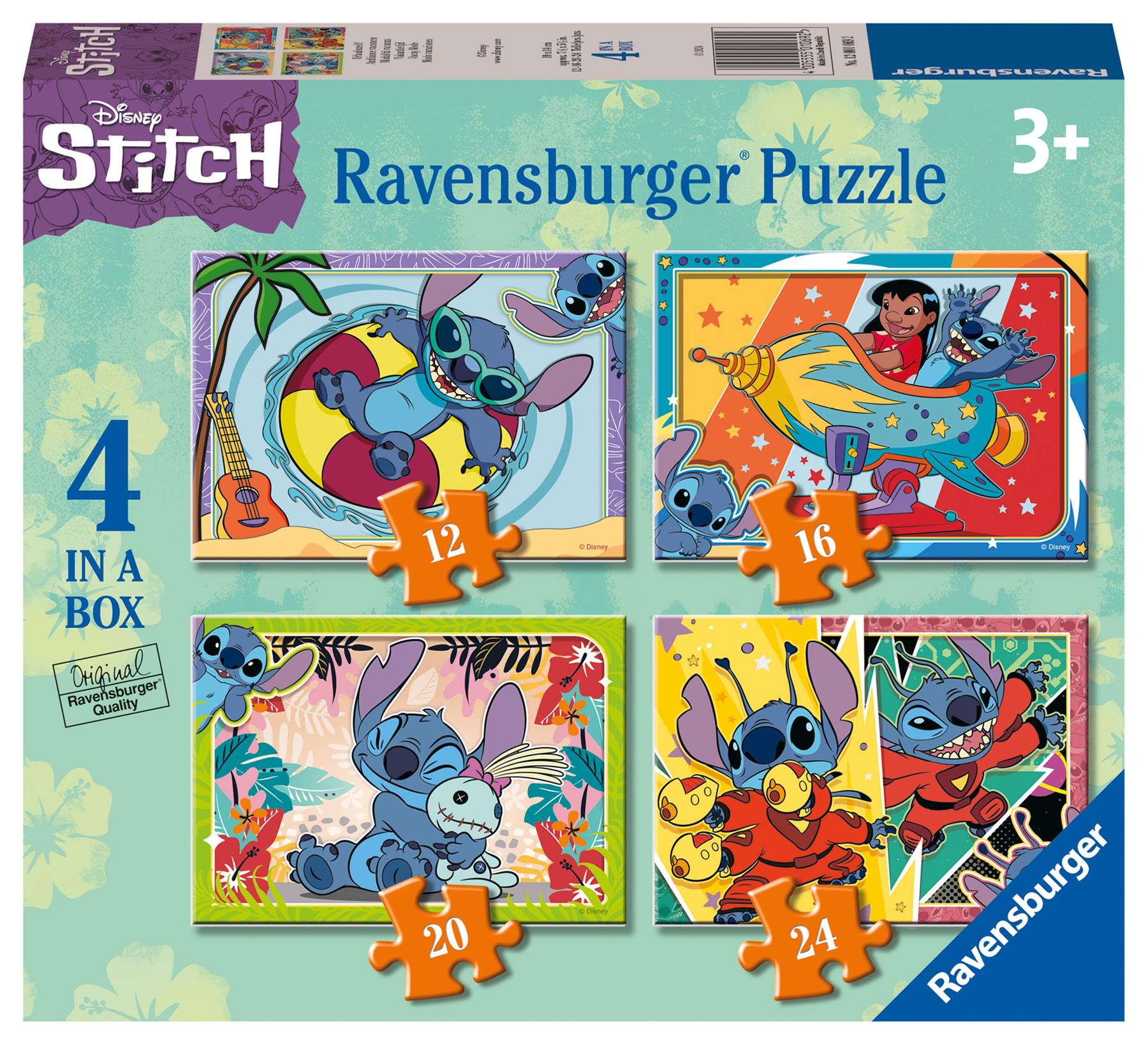 Ravensburger Disney Stitch 4 in a Box Puzzle