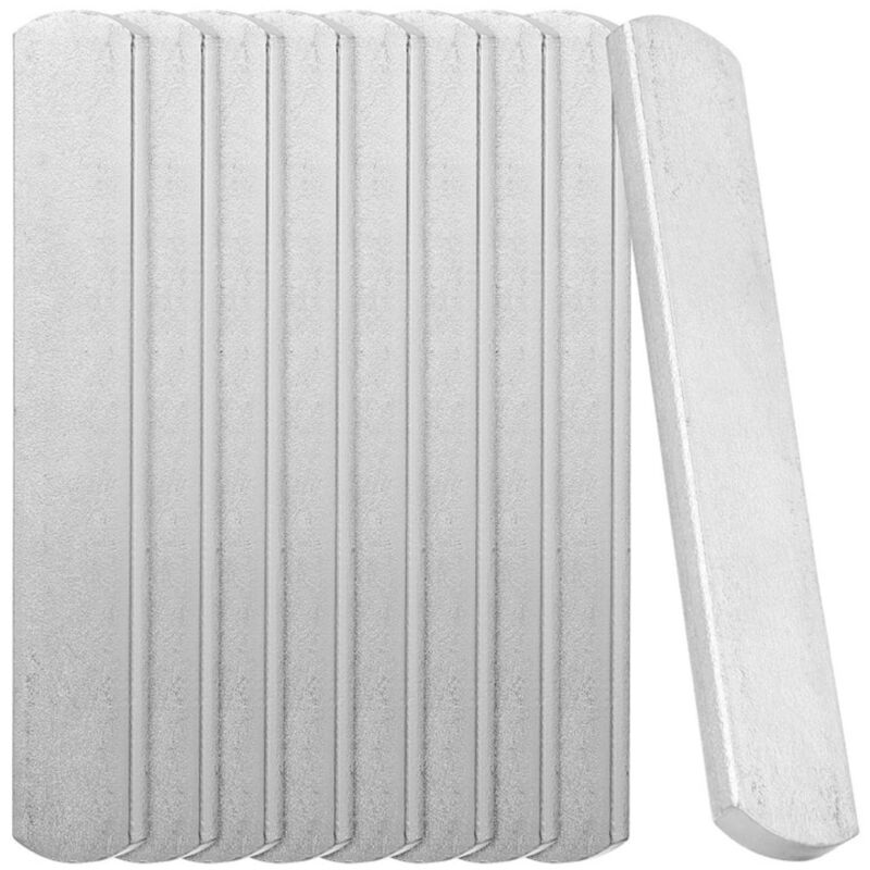 Set of 12 steel weight plates for weighted vests, fitness accessories