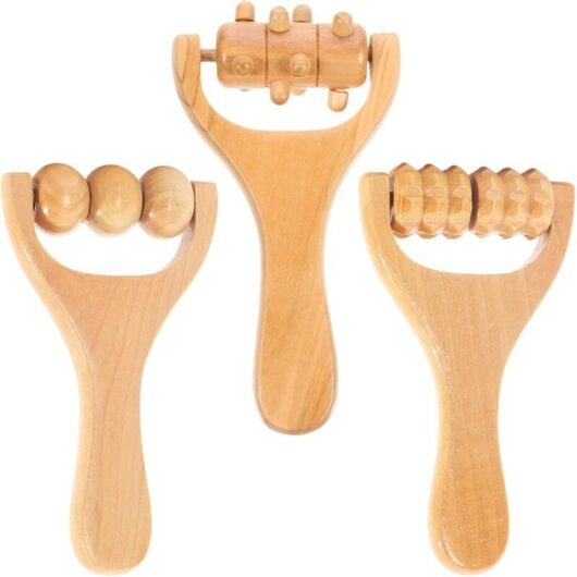 Wooden Hand Massage Rollers, Wooden Foot Massage Roller, Muscle Massage Tools, Hand Massage Tool, Muscle Rollers