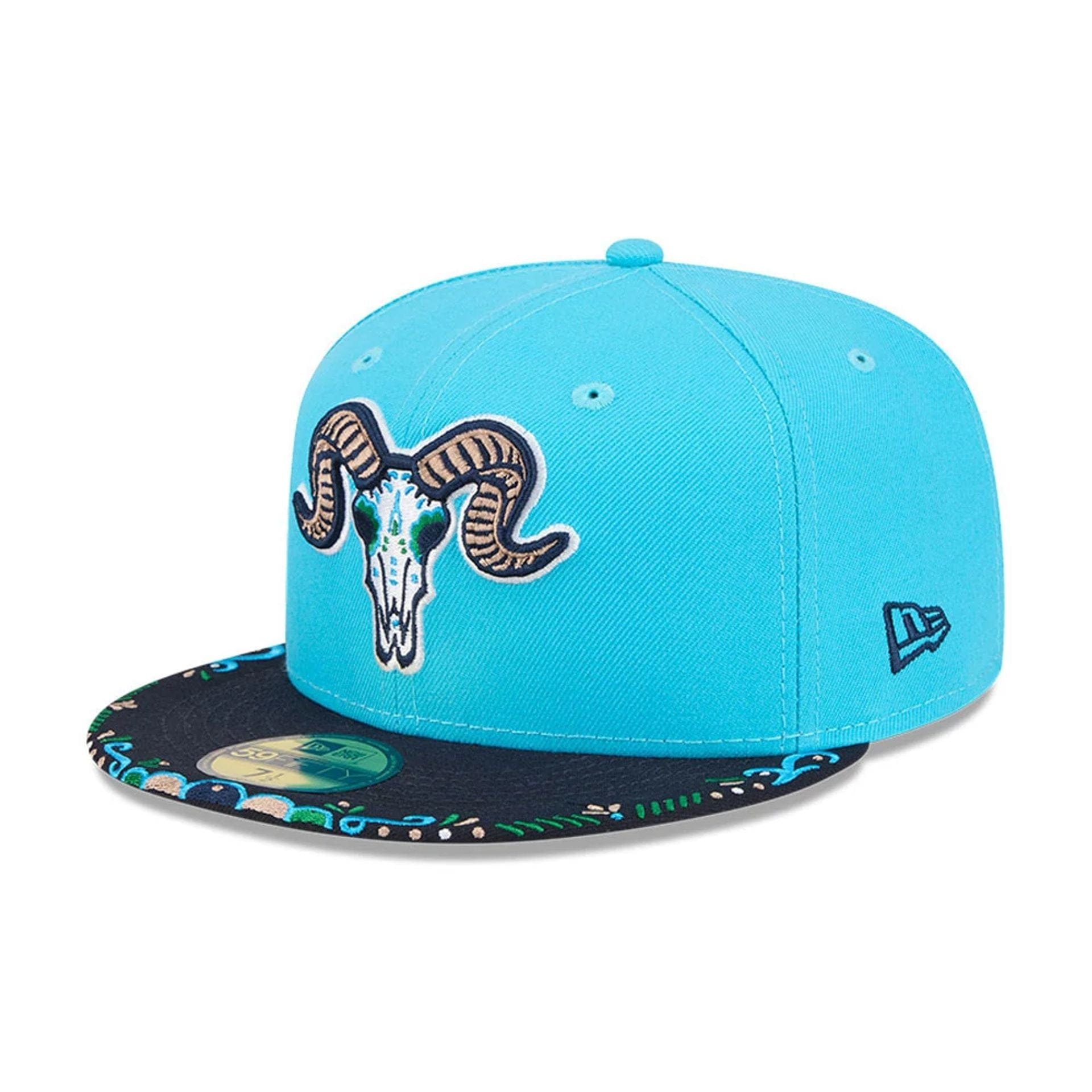 Yard Goats MiLB La Copa 2026 Bright Blue 59FIFTY Fitted Cap New Era Cap adult unisex