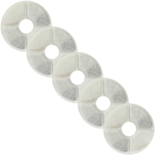 vhbw 5x Filter compatible with Wonder Creature Drinking Fountain for Cats, Dogs - Filter Element
