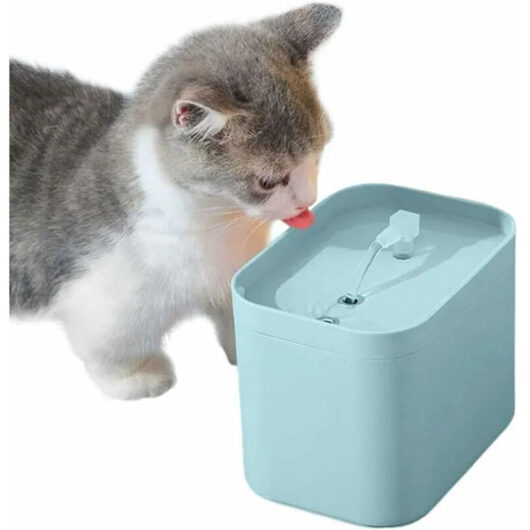 1.5L Silent Water Fountain for Cats, Cat and Dog Fountain