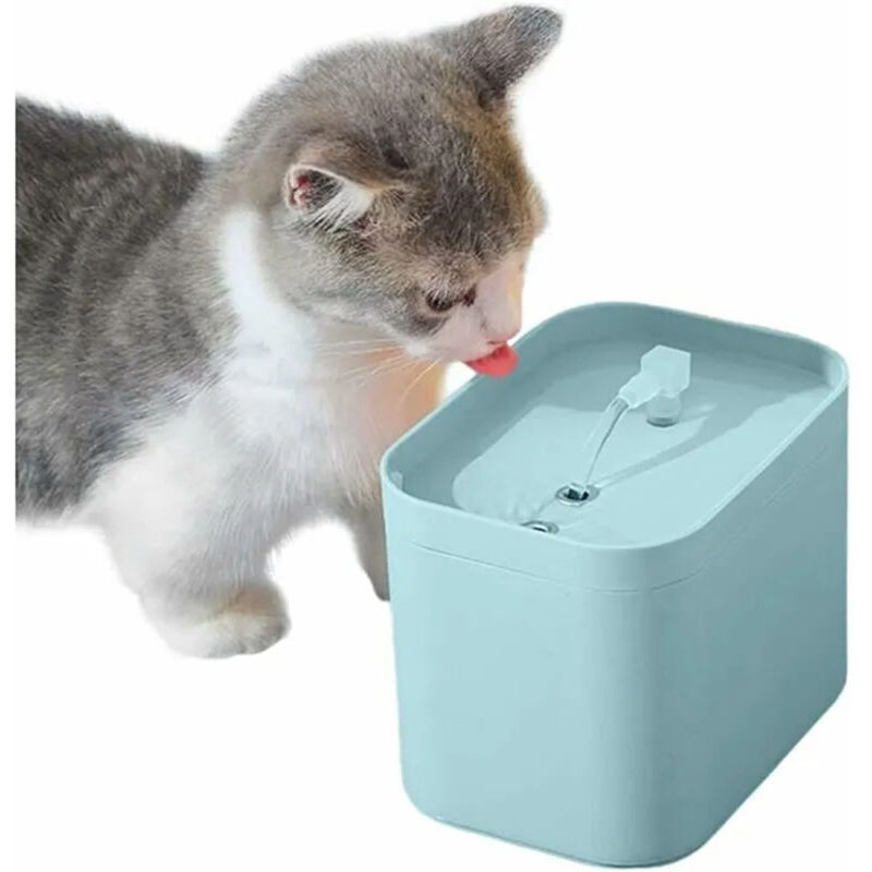 1.5L Silent Water Fountain for Cats, Cat and Dog Fountain