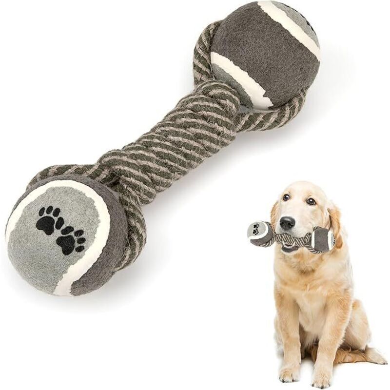 1pc Dog Toy Rope Pet Toy with Indestructible Ball Chew Toy for Puppies, Small, Medium, Large Dogs