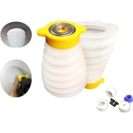 1pc - Drill Dust Collector, Dust Catcher for Drill Bits, Dust Catcher for Drill Bits, Rubber Drill Dust Cover Collector for Ceiling, Electric Hammer,