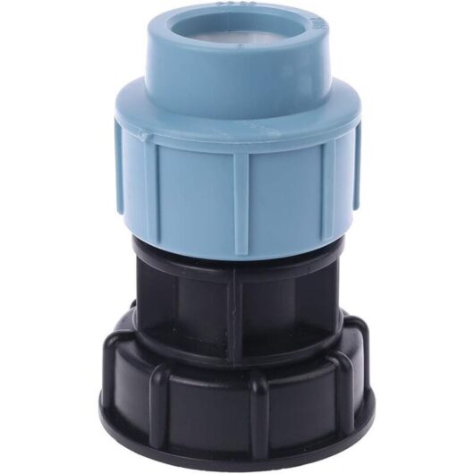 1pcs ibc Tank Adapter S60X6 to 32mm Straight Hose Fitting Accessories Garden Water Pipe Fitting Tool Connector