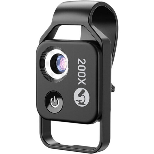 200X microscope, built-in LED light, portable magnifying lens, high-definition magnifying identification text, and toys