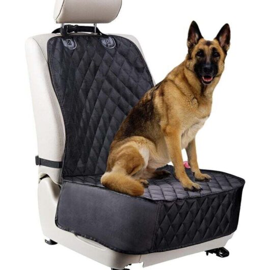 [NEVER USED] Dog Car Seat Cover for Front Seats. Waterproof and Scratch-Resistant Car Seat Protector for Dogs. Fits Most Trucks, Vans, and SUVs