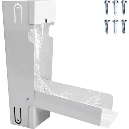 [NEVER USED] Rainwater Harvesting System for 3-4 Inch Rectangular Pipes, Rainwater Collector Kit, PVC Fitting, Water Collector for Gutter Downpipe (1