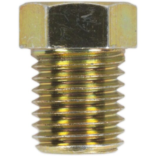 Sealey - BN10125SM Brake Pipe Nut Short Male M10 x 1.25mm - Pack of 25