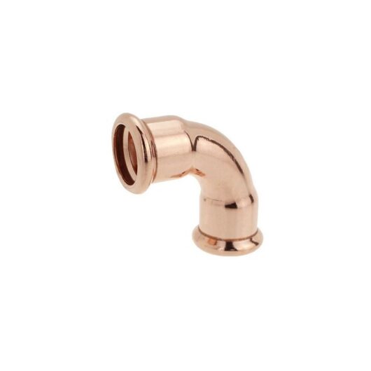 X10 22mm Copper Press Fit 90 Degree Elbow WRAS Crimp Fitting