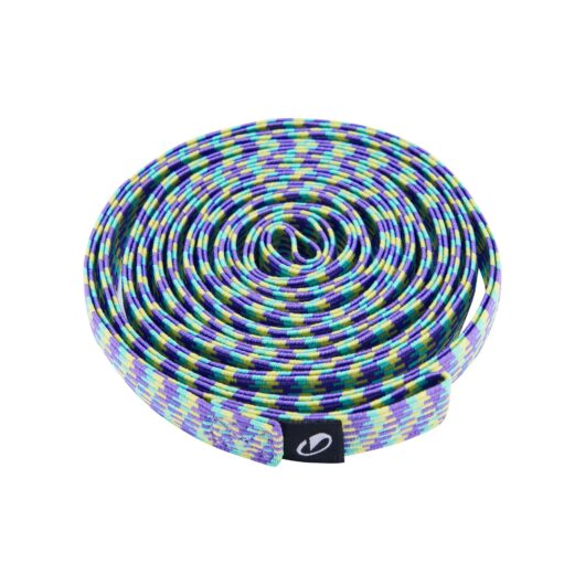 Kids Elastic Skipping Band - Purple And Green