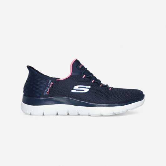 Women's Fitness Walking Trainers - Slip Ins Summits Dream Navy
