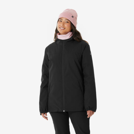 Women's Warm And Waterproof Ski Jacket 100 - Black
