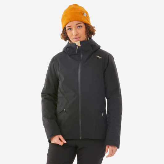 Women's Warm And Waterproof Ski Jacket 500 - Black
