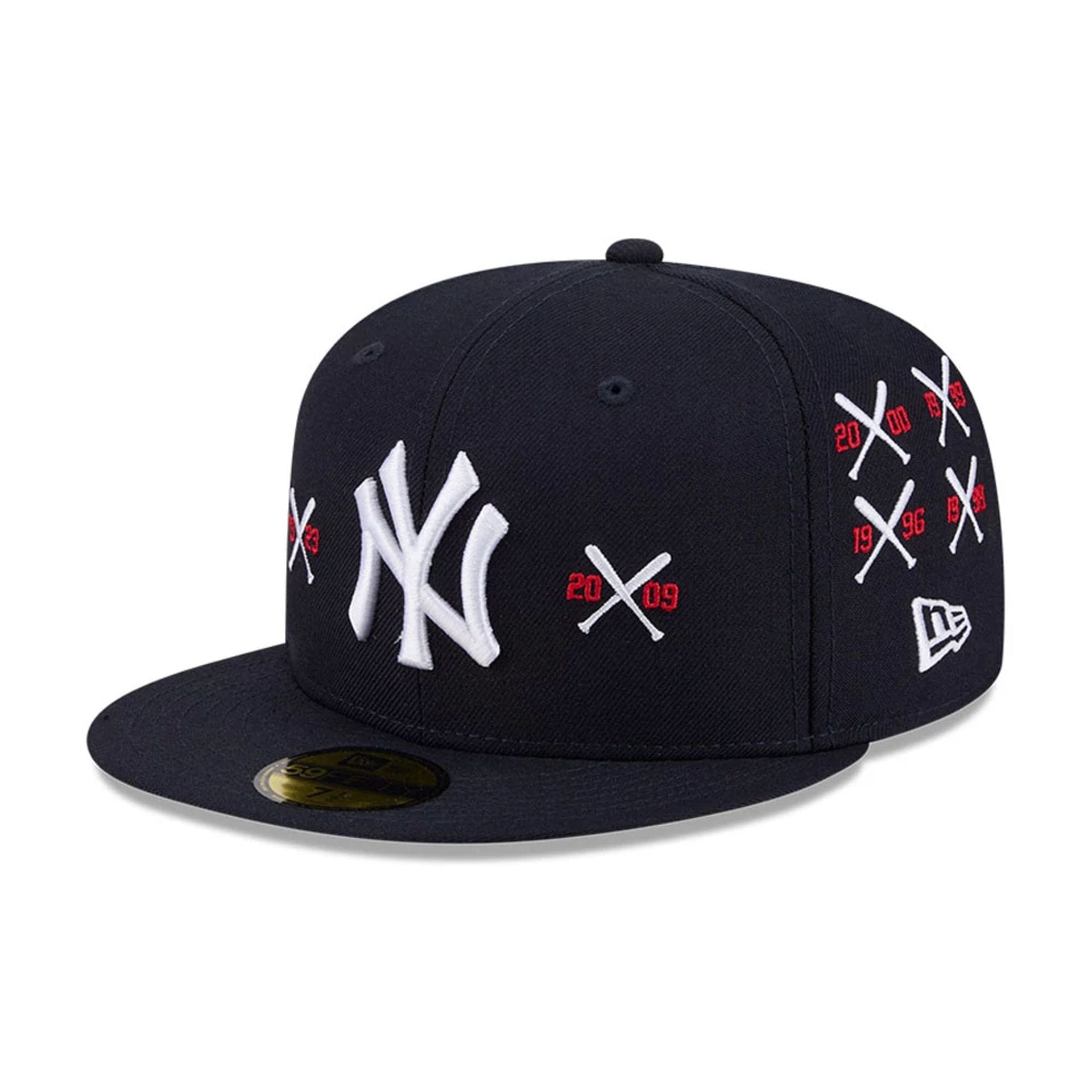 Yankees MLB X Spike Lee Crossed Bats Navy 59FIFTY Fitted Cap New Era Cap adult unisex